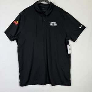Nike Polo Shirt Men's XXL Black Embroidered Logo Frito Lay MPA BV6042-010 New